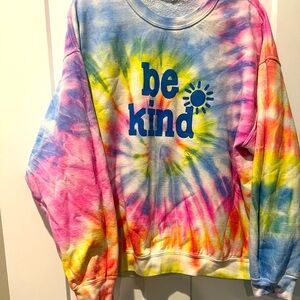 Tie-Dye 'Be Kind' Sweatshirt